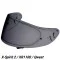SHOEI PANTALLA CW-1 - Modello FUMO SCURO