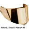 AGV VISIÈRE RACE 3 AS - Modèle IRIDIUM GOLD