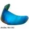 AGV VISEIRA STREET 8 AS IRIDIUM K-3 K-4 - Modelo IRIDIUM BLUE