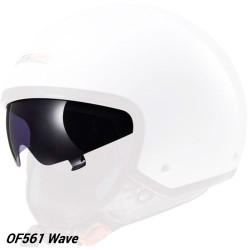 Přilbový štít LS2 OF561 tónovaný - Marti Motos