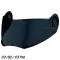 Schuberth scherm voor C3/S2/C3 Pro getint
