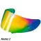 SHOEI PANTALLA CNS-3 IRIDIUM - Modelo RAINBOW