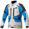 ALPINESTARS HONDA ANDES V3 DRYSTAR KURTKA - Model 9173 ICE GRY NIEBIESKI BR CZERWONY