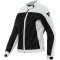 DAINESE SEVILLA AIR DAME TEX - Model SORT/GLACIERGRÅ