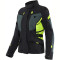 DAINESE KURTKA DAMSKA CARVE MASTER 3 GORE-TEX - Model CZARNY/E-KOSTNY/FLUO-ŻÓŁTY