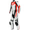 DAINESE AVRO D2 2 PIEZAS MUJER - Model BLANC/VERMELL FLUO/GRIS CARBÓ
