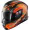 SHARK SKWAL 2 LECUONA - Modèle BLACK/ORANGE MAT