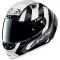 X-LITE X-803 RS ULTRA CARBONO WHEELIE - Modell 057 SCHWARZ/WEISS