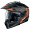 NOLAN N70-2 X TORPEDO N-COM - Modèle 044 BLACK MATT/GREY/ORANGE