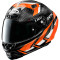 X-LITE X-803 RS ULTRA CARBON MOTORMASTER - Model ORANGE/WHITE