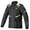 ALPINESTARS ANDES V3 DRYSTAR JACKET - Modèle BLACK YELLOW FLUO