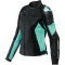 DAINESE RACING 4 MULHER - Modelo BLACK/AQUA-GREEN