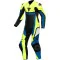 DAINESE GEN-Z JUNIOR 1 PIÈCE - Modèle FLUO-YELLOW/LIGHT-BLUE/BLACK