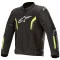 ALPINESTARS AST V2 AIR - Modèle BLACK YELLOW FLUO