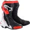 ALPINESTARS SUPERTECH R - Modell SCHWARZ WEISS ROT