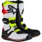 ALPINESTARS TECH T - Modelo WHITE RED YELLOW FLUO BLACK