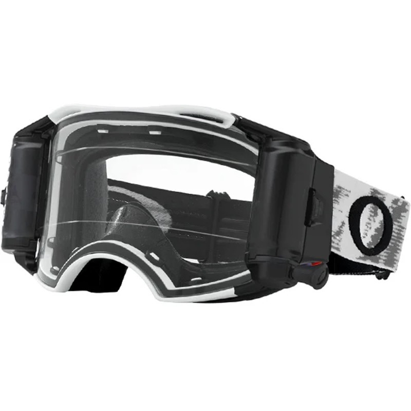 Oakley Airbrake MX Matte Goggle White Speed Roll-Off - Preço baixo!