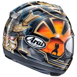 ARAI RX-7V EVO PEDROSA SPIRIT DORADO