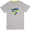 REV'IT CAMISETA MANOR - Modell GRAU/BLAU