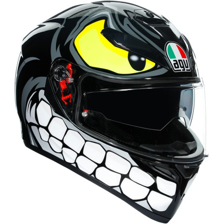AGV K-3 ANGRY BLACK