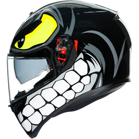 AGV K-3 ANGRY BLACK