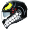 AGV K-3 ANGRY BLACK