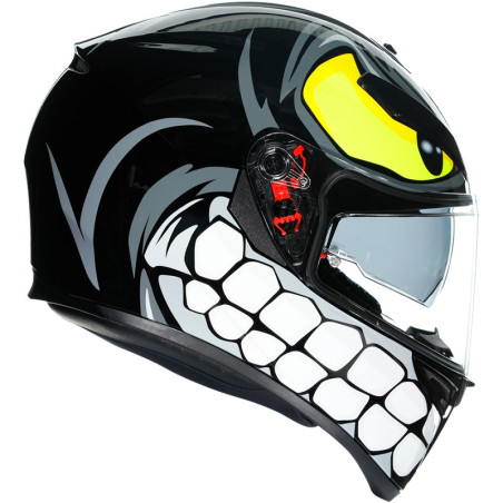 AGV K-3 ANGRY BLACK