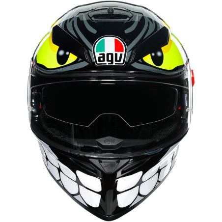 AGV K-3 ANGRY BLACK