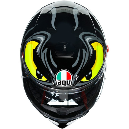 AGV K-3 ANGRY BLACK