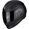 SCORPION EXO-491 MONOCOLOR - Modello NERO OPACO