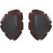 SPIDI RACING SLIDER - Modello 361-NERO/ROSSO FLUO