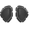 SPIDI RACING SLIDER - Model 011 BLACK WHITE