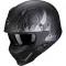 SCORPION  COVERT-X TATTOO - Model NEGRO MATE PLATA