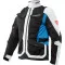 DAINESE DESERT TEX - Modelo GLACIER-GRAY/BLACK/PERFORMANCE-BLUE