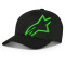 ALPINESTARS CORP SNAP 2 CZAPKA - Model 1060-CZARNY/ZIELONY