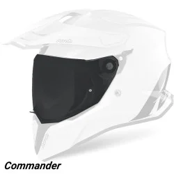 AIROH VISIÈRE COMMANDER INCOLORE