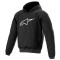 ALPINESTARS TIDLØS HÆTTETRØJE - Model SORT