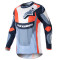 ALPINESTARS FLUID AGENT 2023 T-SHIRT - Model 7141-NIT NAV HOT ONG