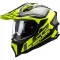 LS2 MX701 EXPLORER HPFC ÚPRAVA - Model MATNÁ ČERNÁ H-V ŽLUTÁ