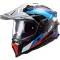 LS2 MX701 EXPLORER CARBONE FRONTIER - Modèle G.BLACK BLUE