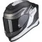SCORPION EXO-R1 EVO AIR VATIS - Modèle MATT BLACK/WHITE
