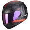 SCORPION EXO-390 IGHOST - Modelo BLACK MATT/SILVER