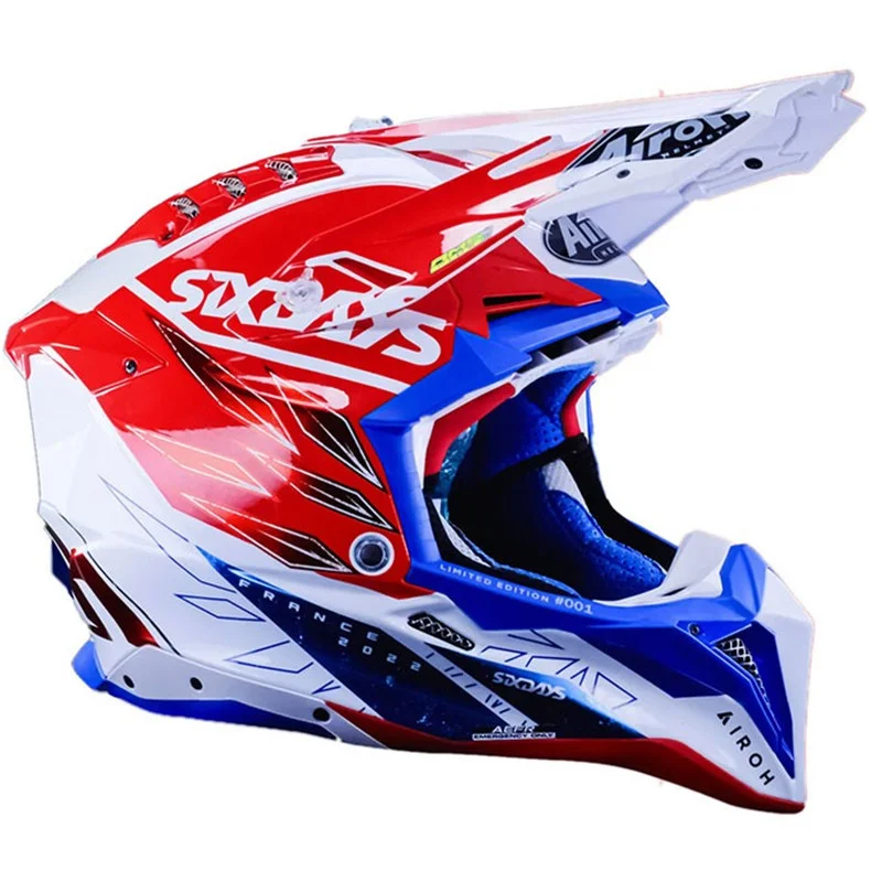 airoh 2022 helmets MX helmet Airoh Aviator 3 Six Days France 2022 -20%