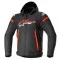 ALPINESTARS ZACA VANNTETT - Modell 1342-SVART BRT RØD HVIT