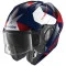 SHARK EVO-GT TEKLINE - Modelo BUR-BLUE/CHROME/RED