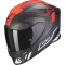 SCORPION EXO-R1 EVO CARBON AIR SUPRA - Model MATT BLACK/SILVER/WHITE