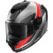 SHARK SPARTAN GT PRO TORYAN MAT - Model ANTHRACITE/RED/BLACK