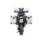 TOURTAECH SYSTÈME BAGAGERIE ZEGA EVO X 45L ARGENT BMW R1250GS/R1200GS LC