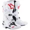 ALPINESTARS TECH 10 SUPERVENTED - Modello 2230- BIANCO BRT ROSSO