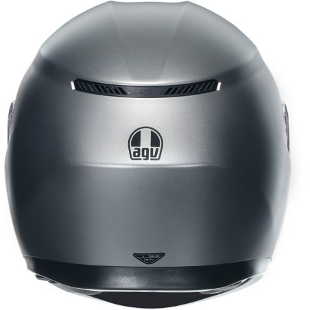 AGV K-3 RODIO MONO CINZENTO MATE